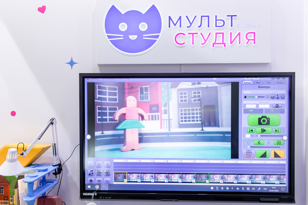 «Мульстудия DIGIS» и конструктор СЭБИКО: мультфильмы в детском саду — это просто!