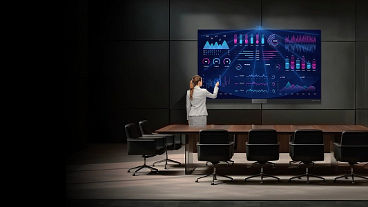 Светодиодный экран QSTECH 162" 4K 16209, 3.631х2.151 (интерактивный, Windows, COB) Светодиодный экран QSTECH 162" 4K 16209, 3.631х2.151 (интерактивный, Windows, COB)