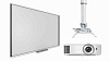 Интерактивная доска SMART SBM777V с проектором EXD102STW и креплением DSM-14kw
