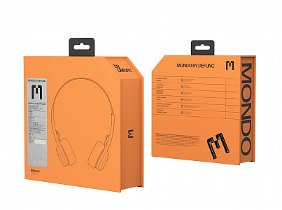 Накладные Bluetooth наушники Mondo by Defunc Freestyle On-Ear. Цвет: Серый [Greige]