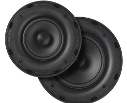 Встраиваемая акустическая система M&K Sound IC80 Miller&Kreisel. Гриль круглый. Цвет: Белый [White].