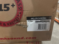 Активный сабвуфер M&K Sound V15+. Цвет: Матовый черный [Black Satin/Black Cloth]