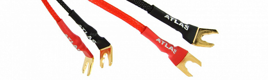 Перемычка для подключения акустики Atlas, красный (проводник из серебра) Перемычка для подключения акустики Atlas, красный (проводник из серебра)