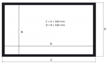 Kauber Frame Velvet Cinema 154" 16:9 191x340 Peak Contrast S
