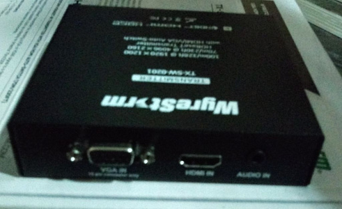 Переключатель-передатчик 2 в 1 HDMI/VGA WyreStorm TX-SW-0201