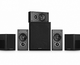 Набор акустических систем M&K Sound Movie 5.1 System. Цвет:  Черный матовый.