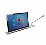 Встраиваемый выдвижной монитор 15,6” с микрофоном HTDZ HT-25000DT