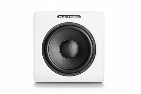 Активный сабвуфер M&K Sound V10+.  Цвет: Матовый белый [White Satin/White Cloth]