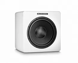 Активный сабвуфер M&K Sound V12+. Цвет: Матовый белый [White Satin/White Cloth]