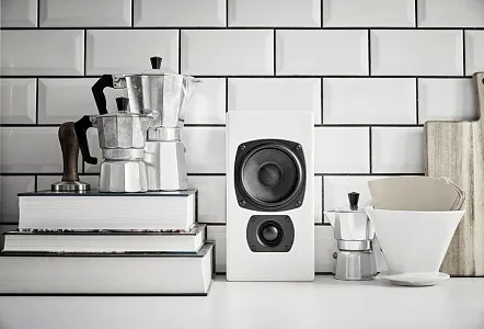 Полочные акустические системы M&K Sound M50 Цвет: Матовый белый [White Satin/White Cloth]